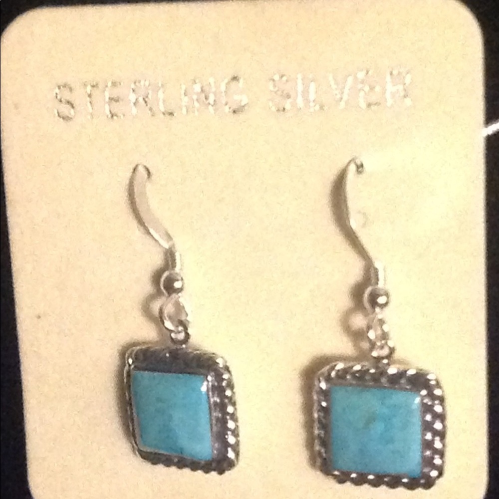 Sterling silver & Turquoise earrings